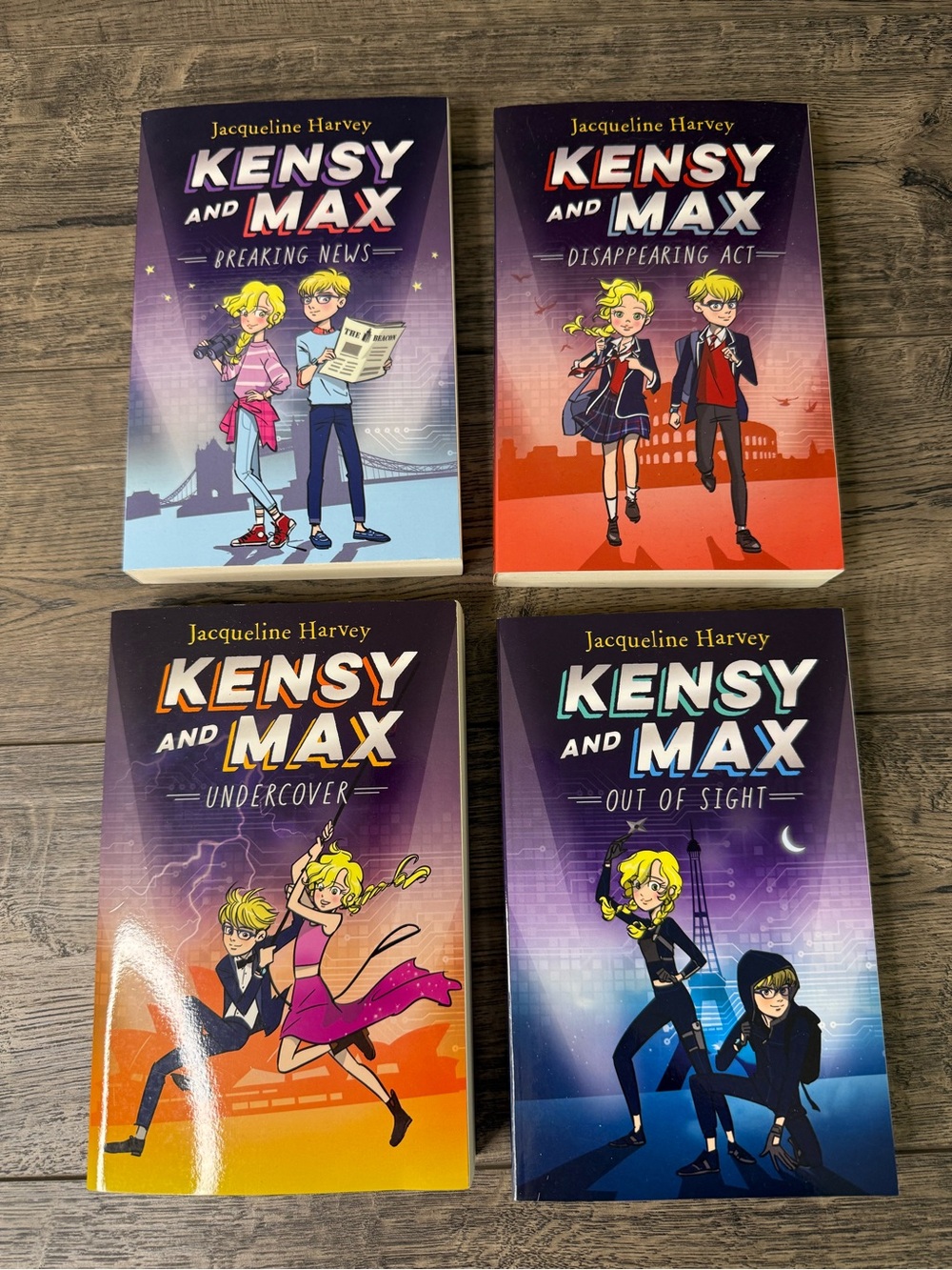 Kensy and Max Adventure Book Set 1 -4